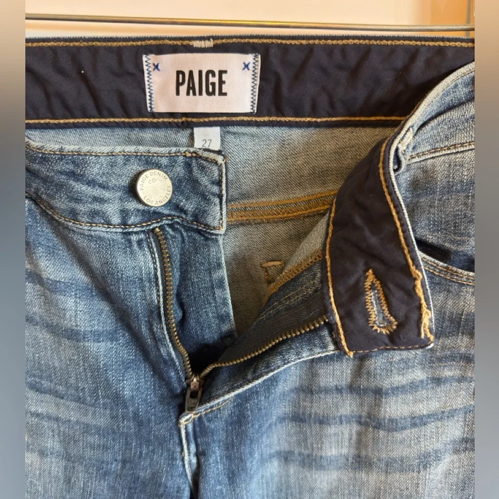 Paige Denim Jimmy Jimmy Skinny Jeans Sz 27 - Picture 5 of 8
